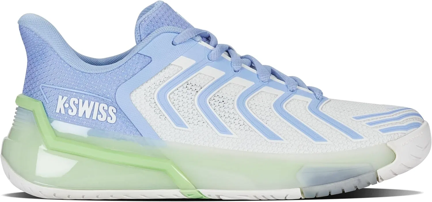 Кроссовки для тенниса K-Swiss Ultrashot 4, Lucent White/Dutch Canal/Paradise Green