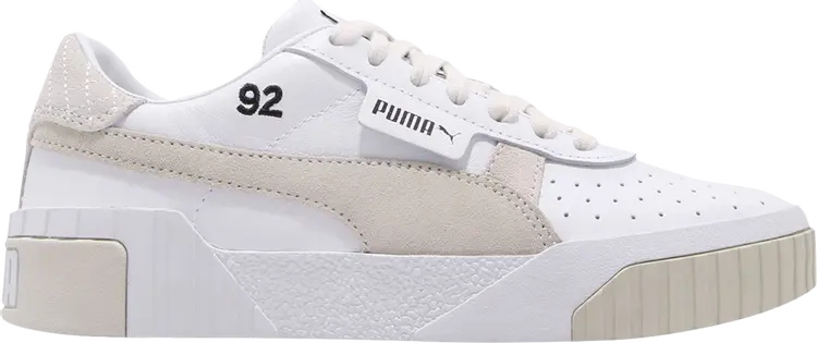 

Кроссовки Puma Wmns Cali Leather Suede x SG Silver Gray, белый