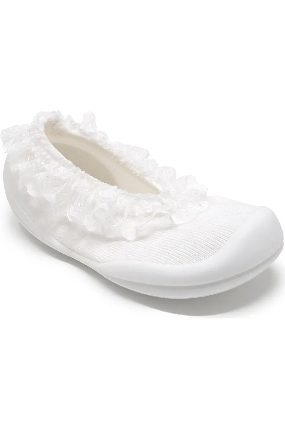 Детские туфли-носочки дышащие Flat Style Komuello, Snow Lace — фото 4