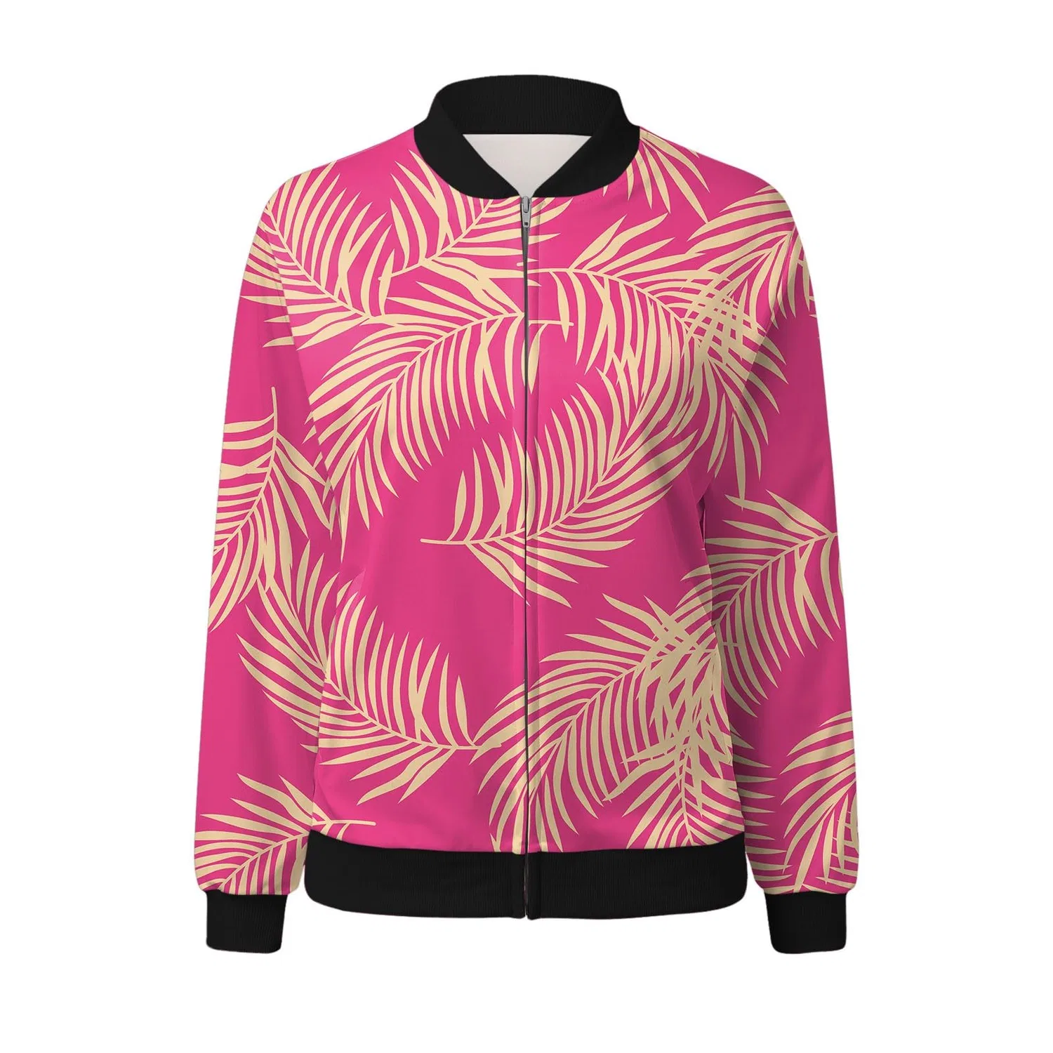 Женская куртка с принтом Casual Jackets, Rosa Caldo — фото 2