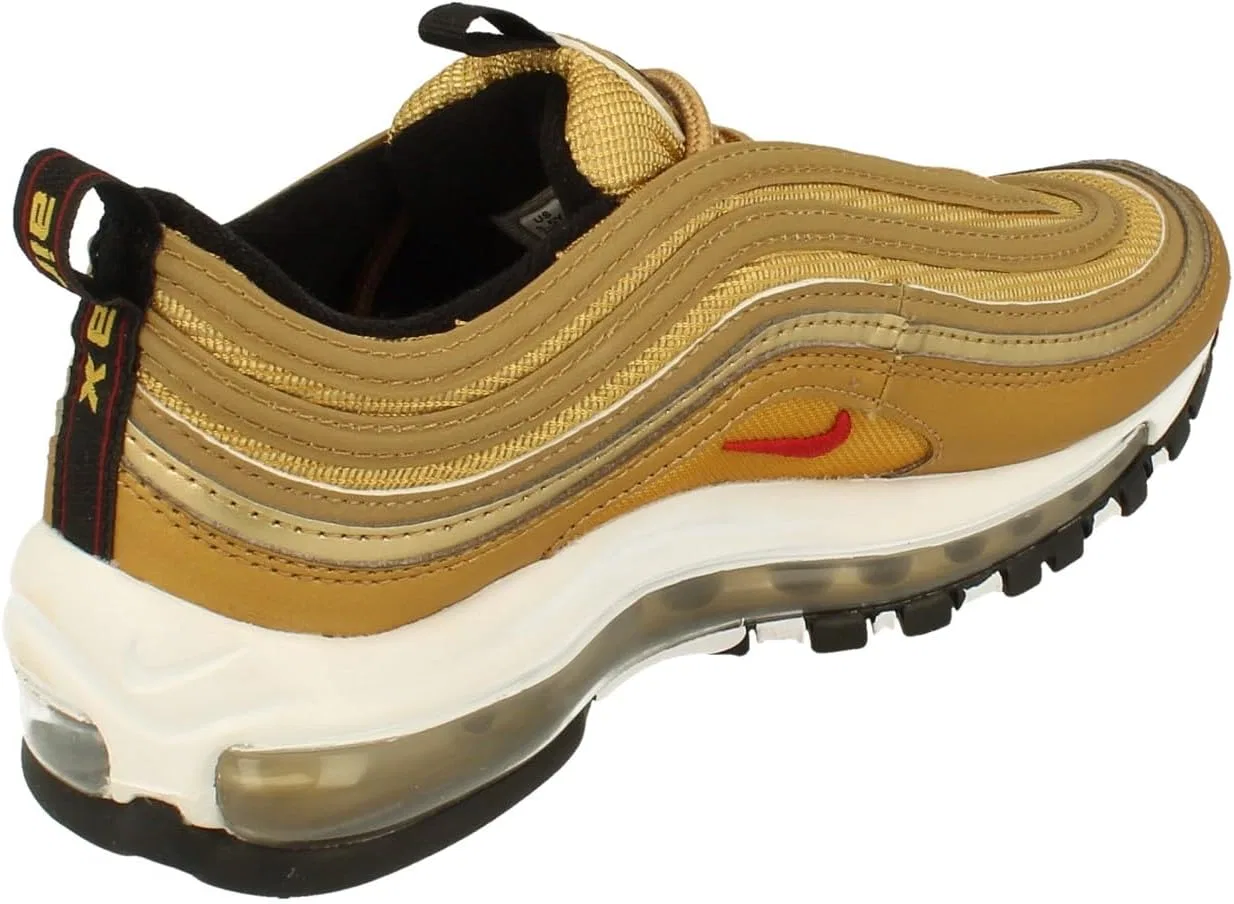 Детские кроссовки для мальчиков Air Max 97 Nike, Metallic Gold — фото 3