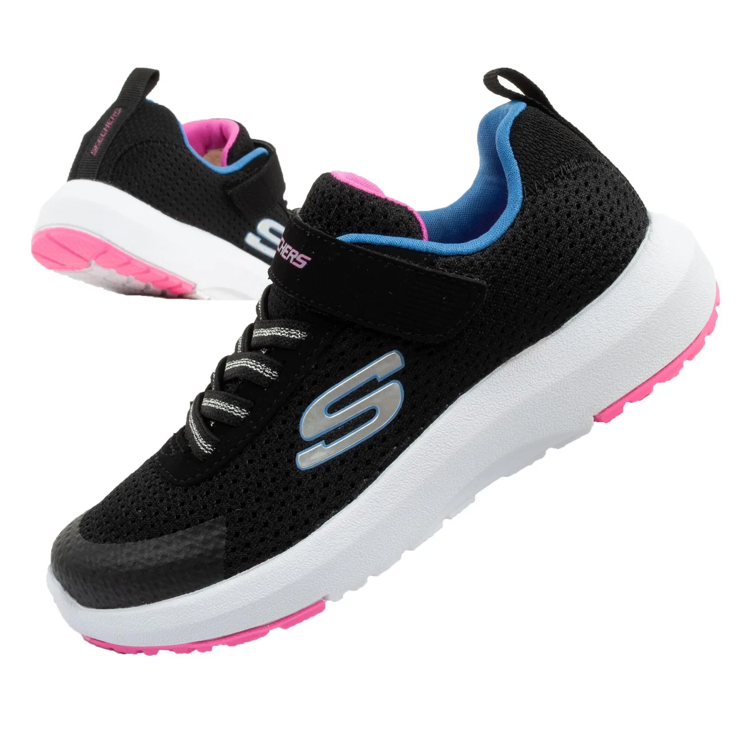 Детские кроссовки с принтом Skechers Dynamic Tread-Hop N'hike, Schwarz