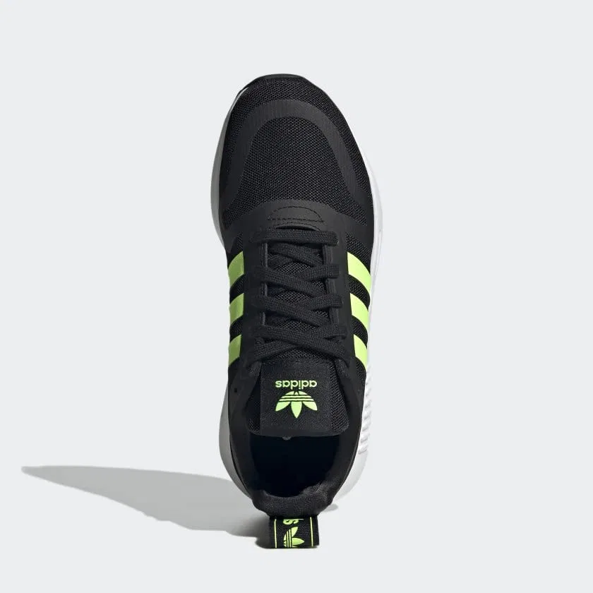 Детские кроссовки для мальчиков с закрытым носком Multix Adidas, Black Core Green Signal White Cloud — фото 2