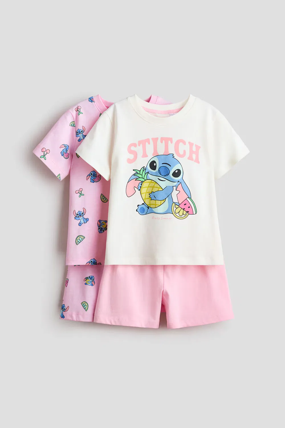 Комплект из двух пижам с принтом H&M, Hellrosa/Lilo & Stitch
