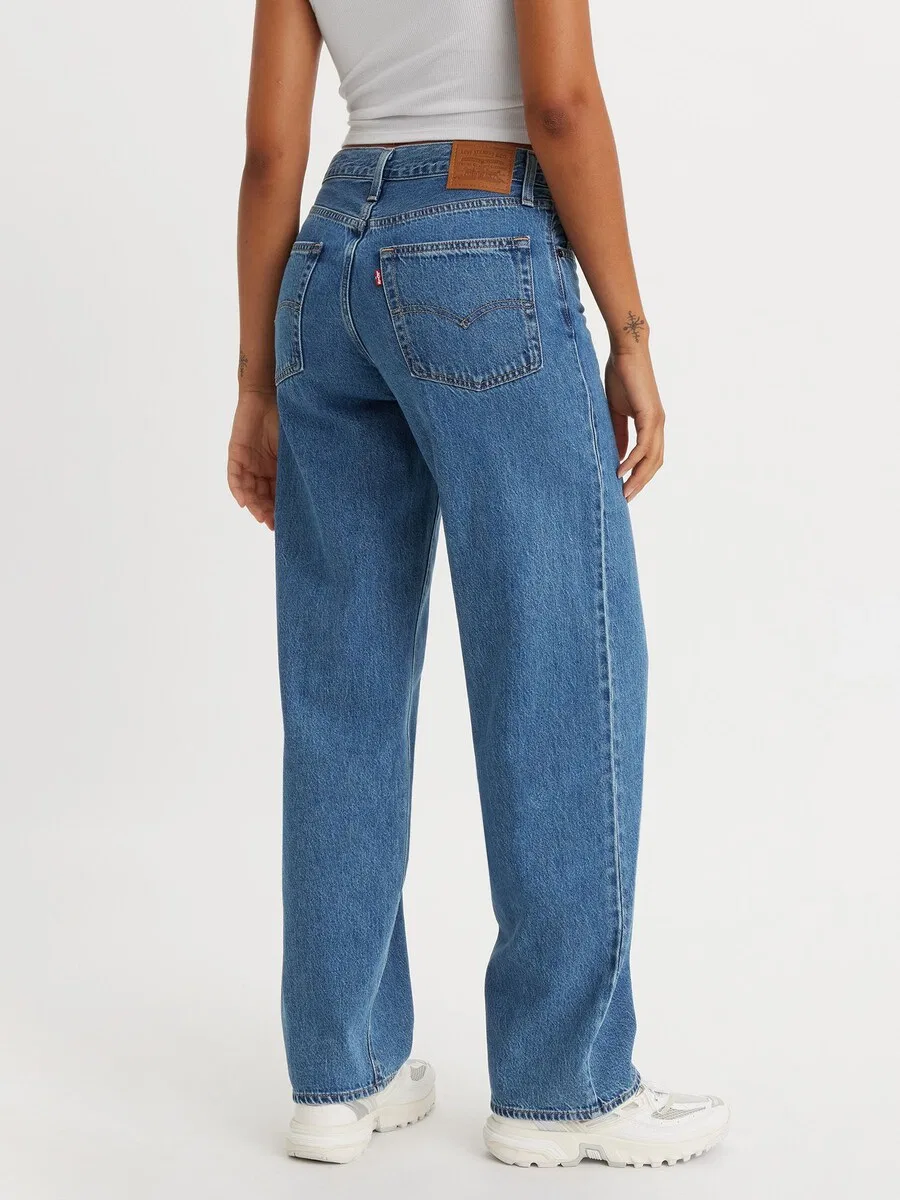 Джинсы LEVI'S Baggy Jeans 'Baggy Dad Jeans' синего цвета — фото 3