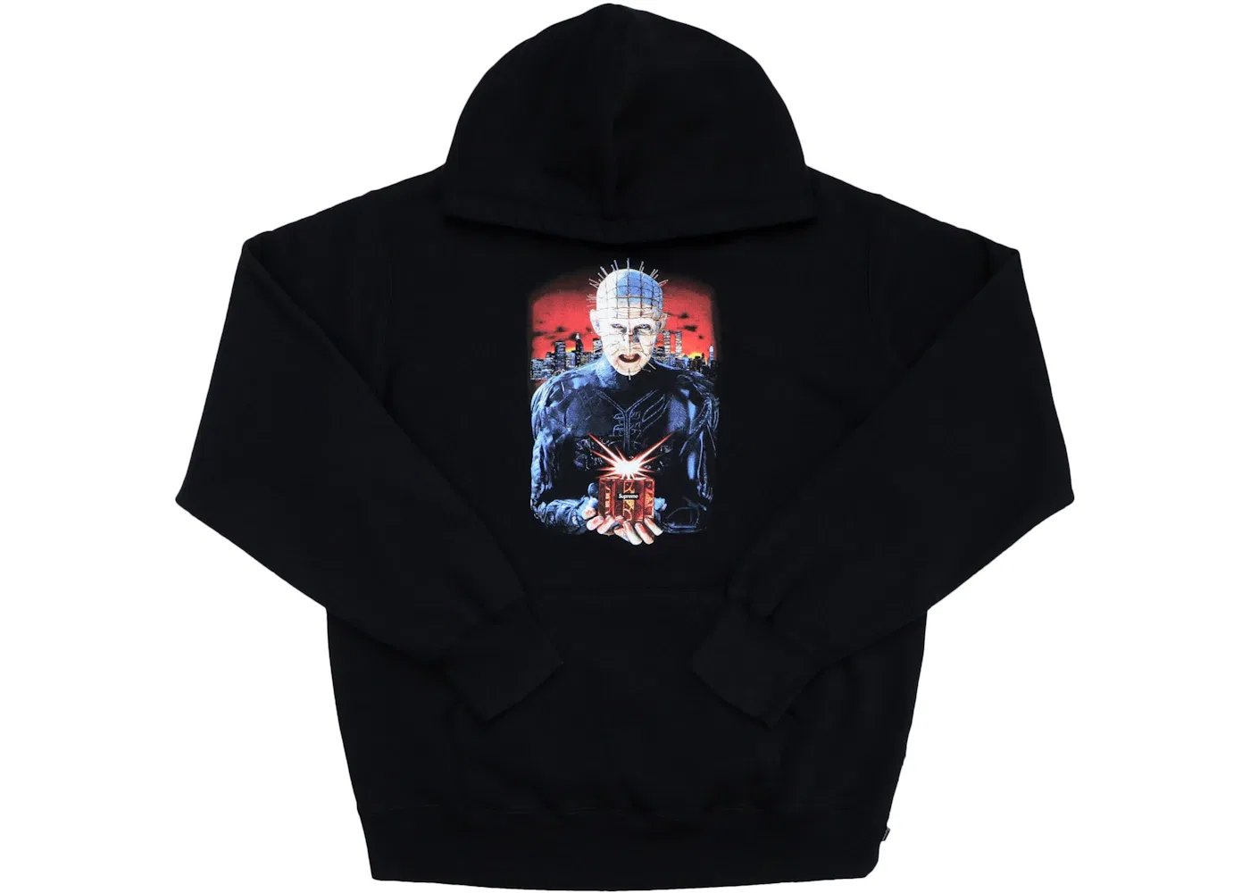 Мужской худи с принтом Hellraiser on Earth Supreme, Black