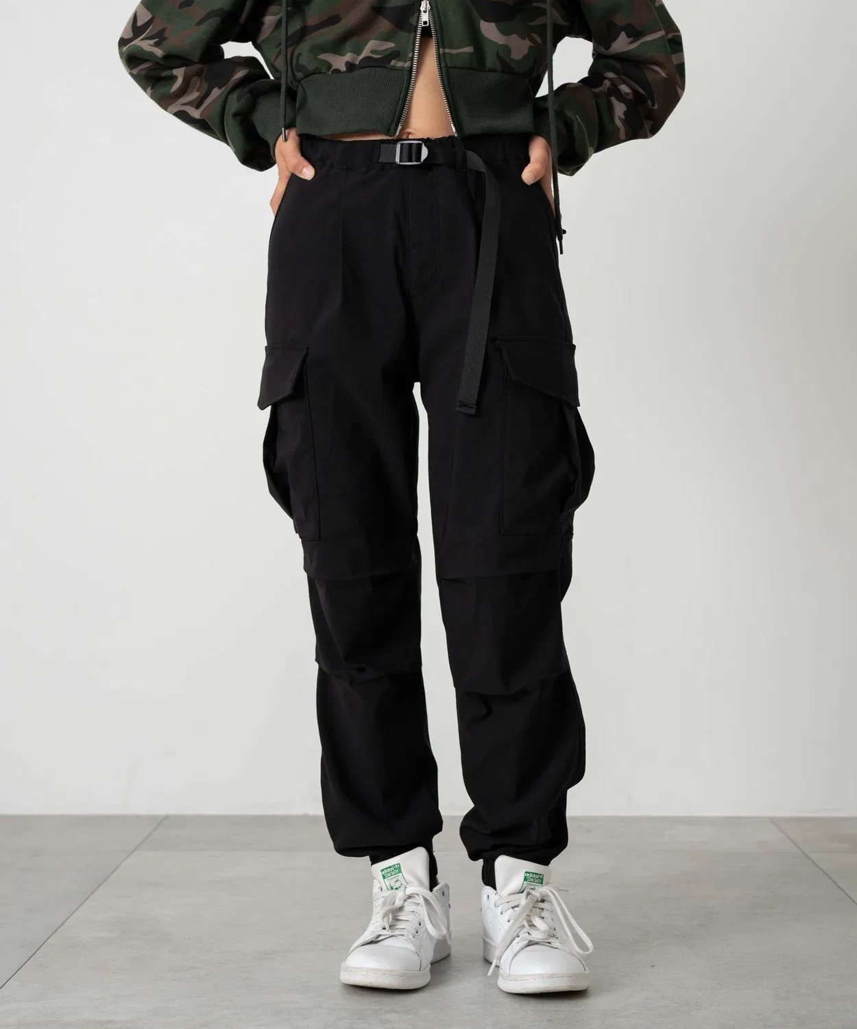 Детские брюки-чинос с эффектом стрейч, модель JUNIOR WEGO, Khaki — фото 2