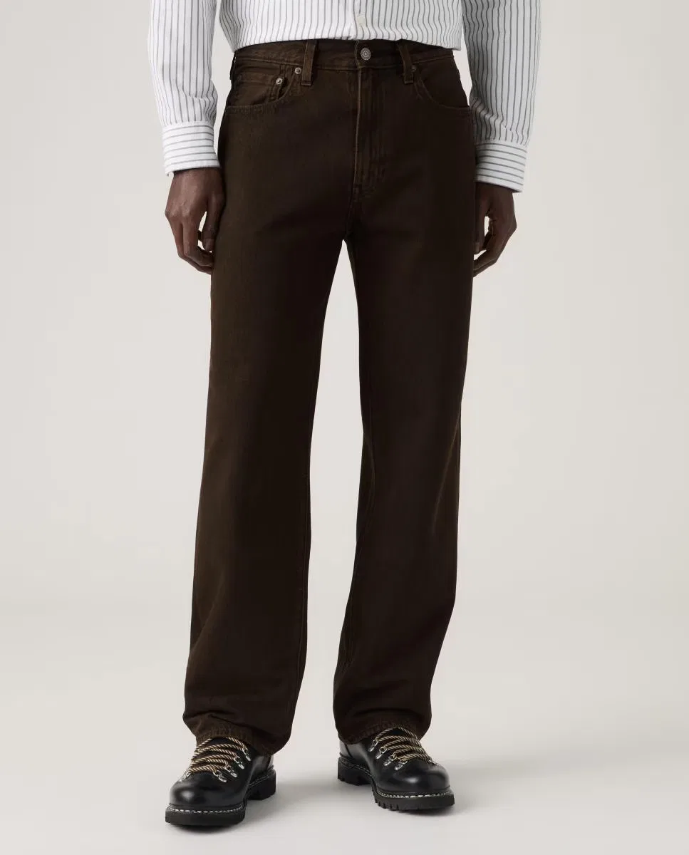 Мужское свободные джинсы, Vaquero 568 Loose Straight, Levi's, темно-коричневый — фото 2