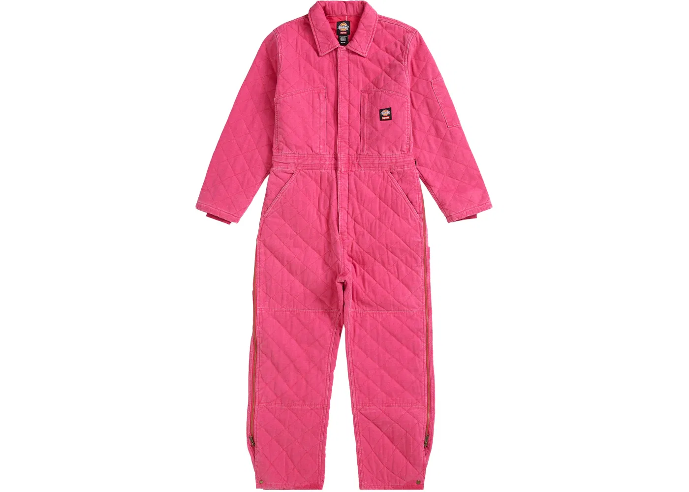 Мужской комбинезон с принтом Dickies Quilted Denim Coverall Supreme, Pink