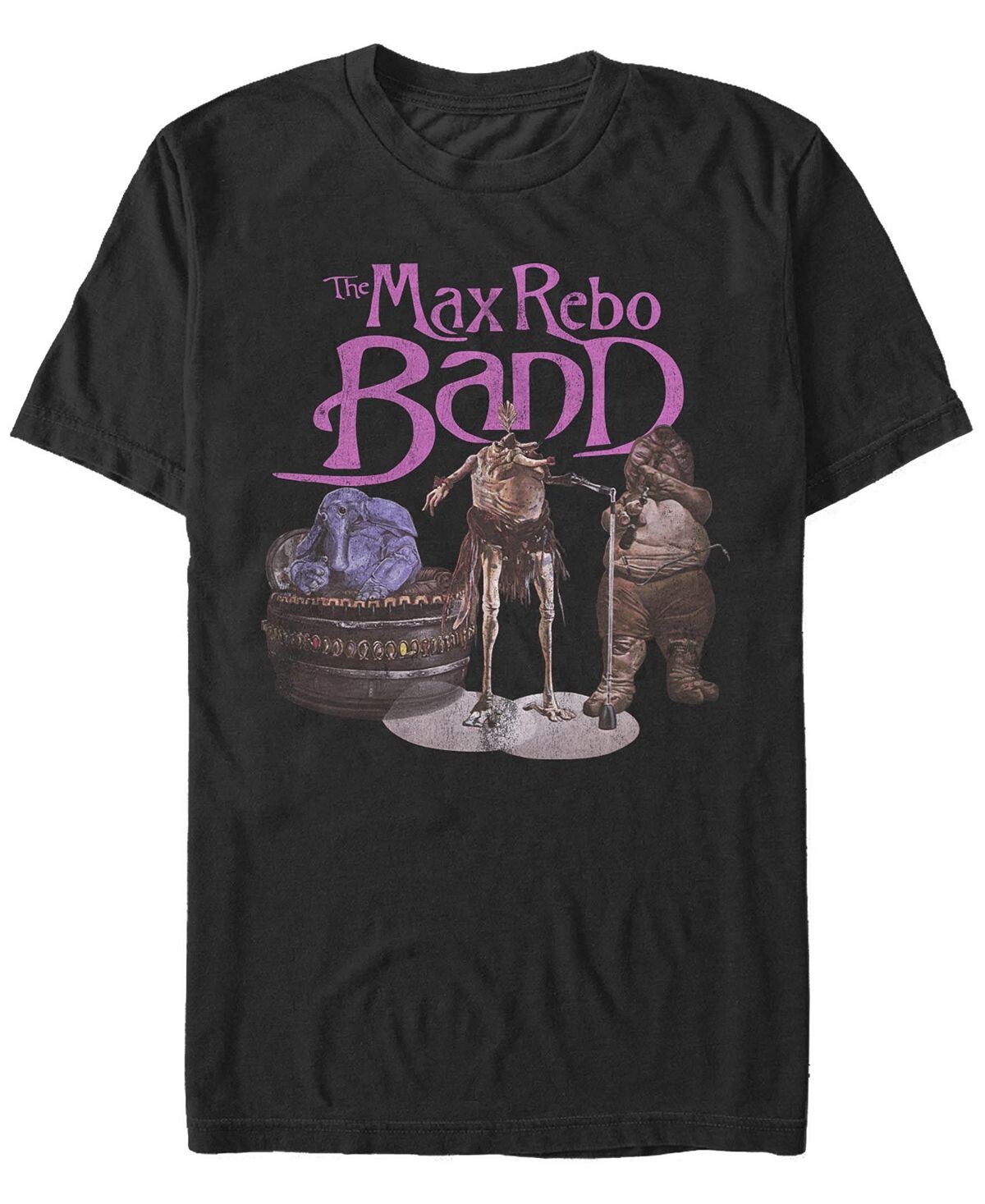 

Мужская футболка maxrebo band с круглым вырезом и короткими рукавами Fifth Sun, черный
