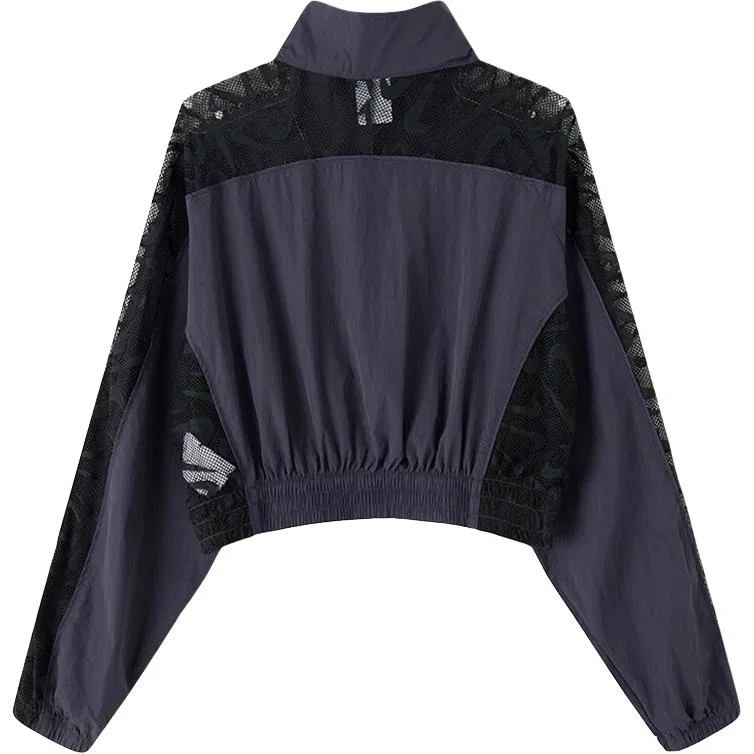 Женская ветровка Nike, Цвет Dark Gray Purple — фото 3