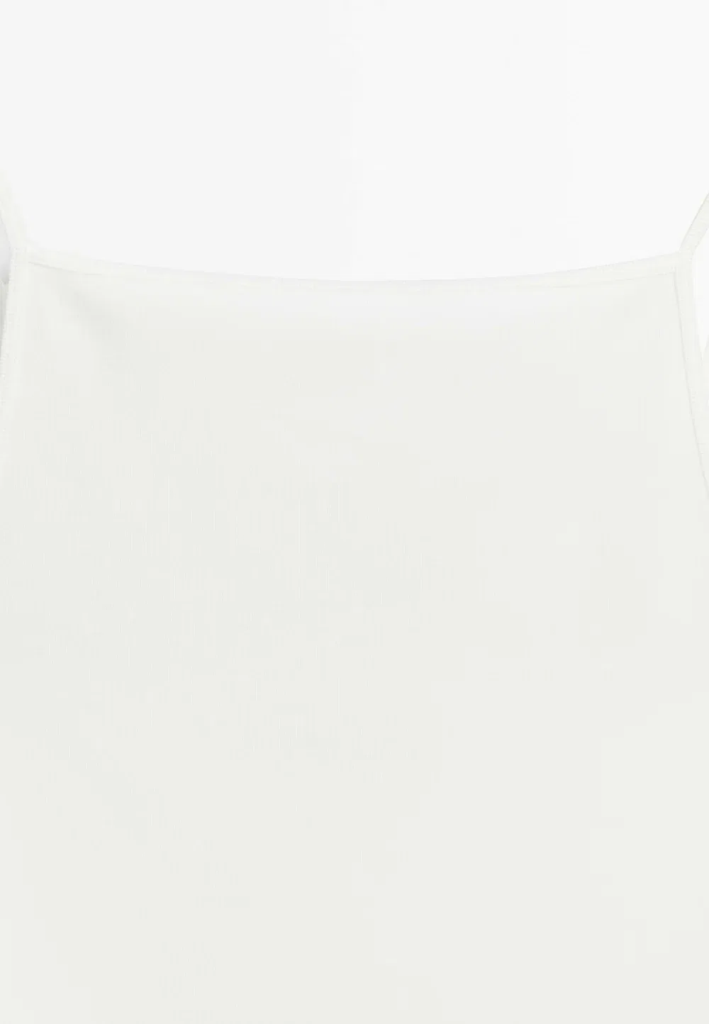 Топ-Майка из смесовой хлопковой ткани Massimo Dutti, White — фото 4