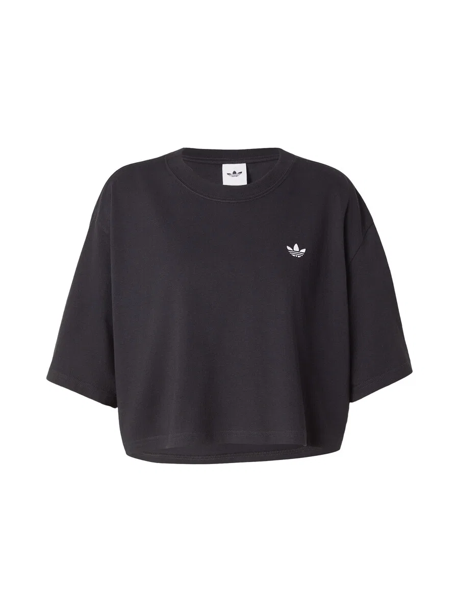 Футболка ADIDAS ORIGINALS 'ESS' черного цвета