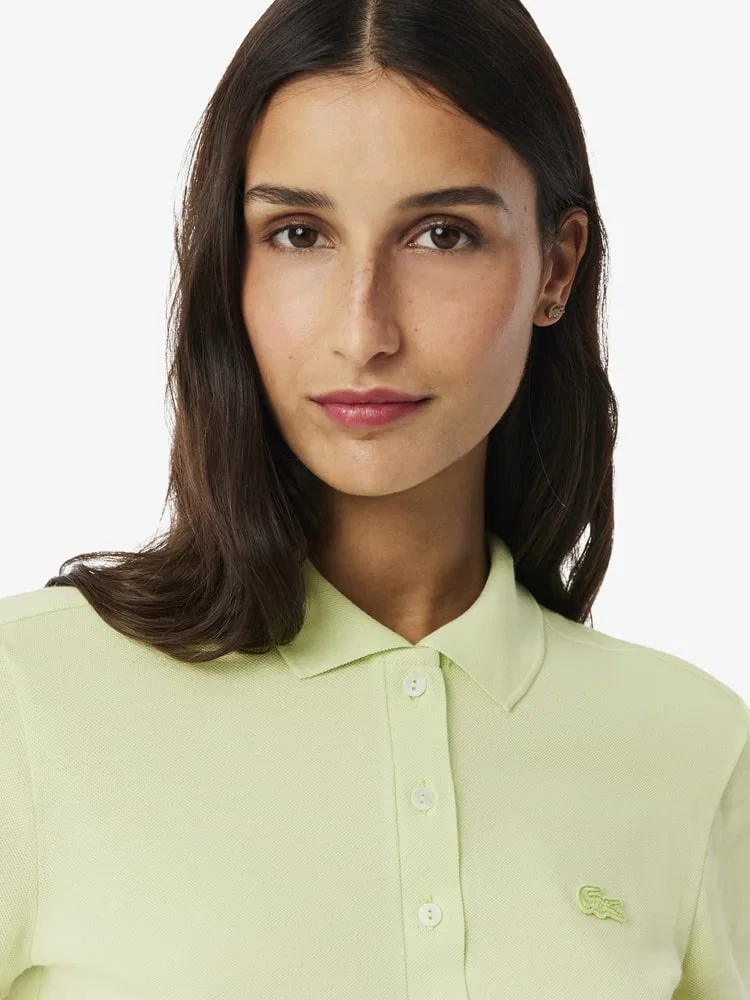 Поло LACOSTE Slim Fit Apple Green — фото 2