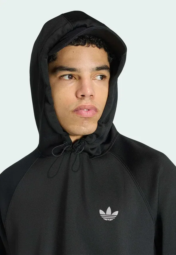 Худи Trefoil Essentials Spacer - худи Adidas Originals, черный — фото 3