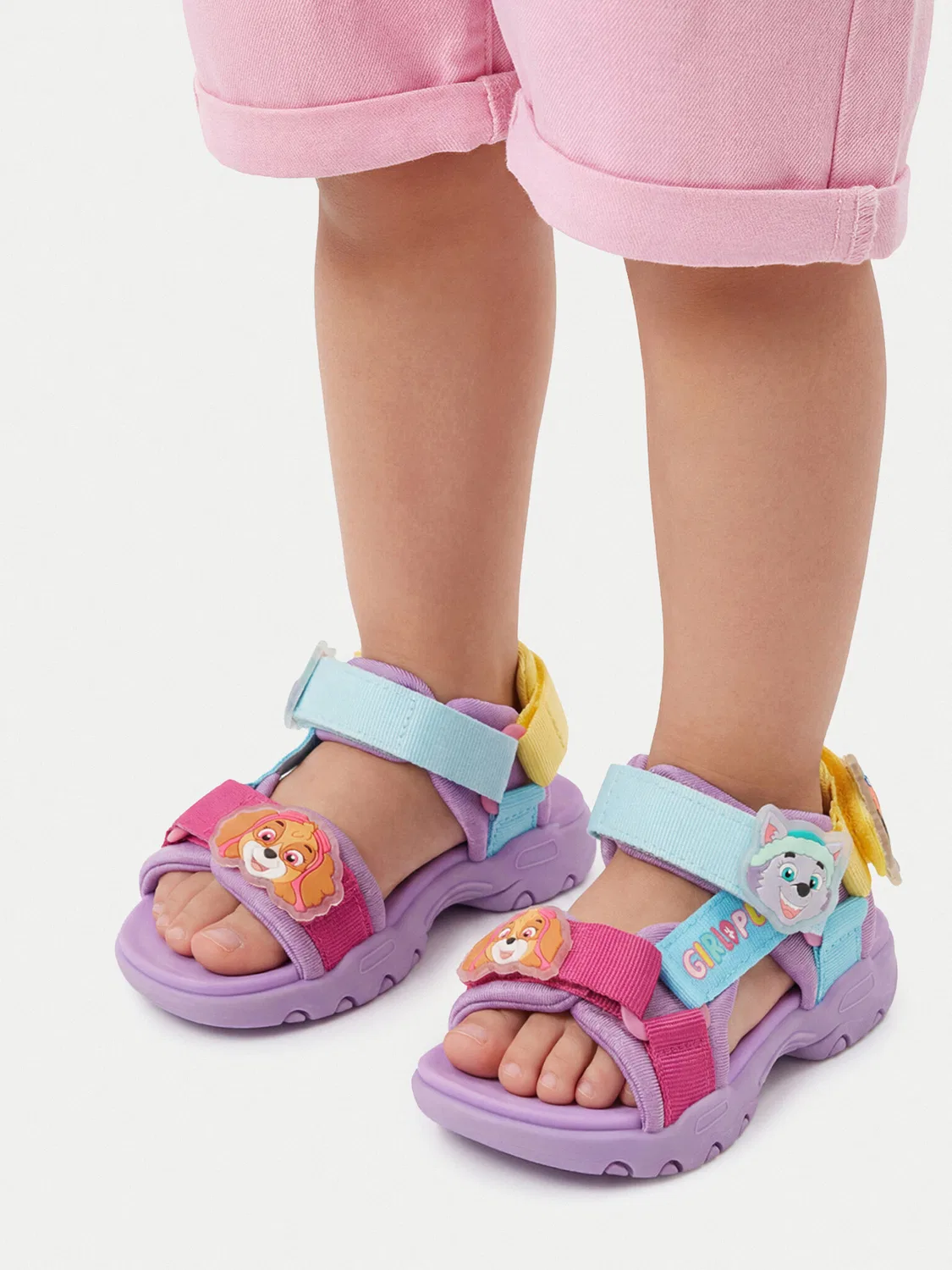 Сандалии для девочки Paw Patrol, фиолетовый