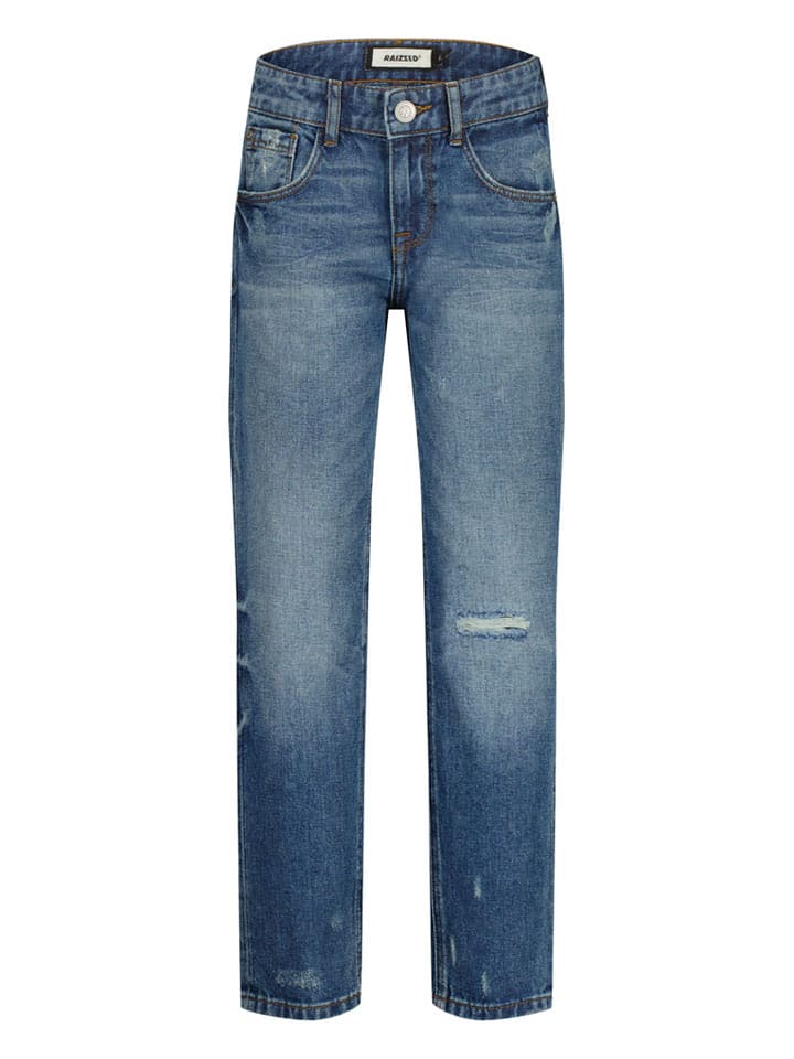 

Джинсы "Denver crafted" прямого кроя синего цвета RAIZZED