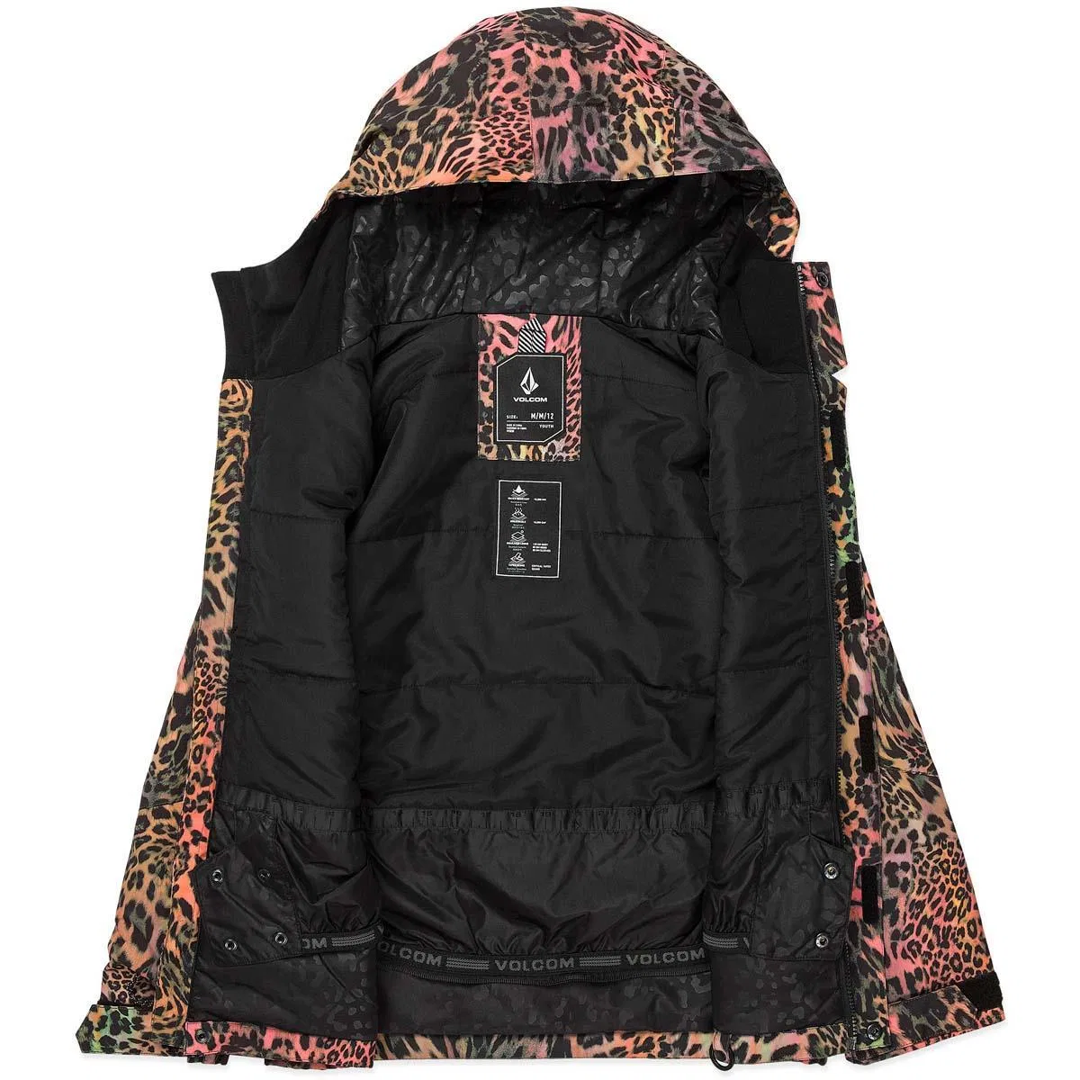 Утепленная куртка для девочек Sass'N'Fras Volcom, Acid — фото 3