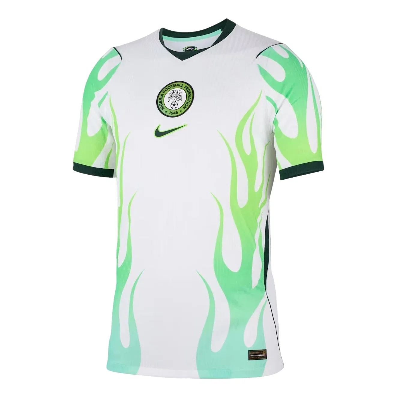 Мужская футболка Nike Nigeria 2026 Match Away Aero-FIT Soccer Authentic Jersey, белый