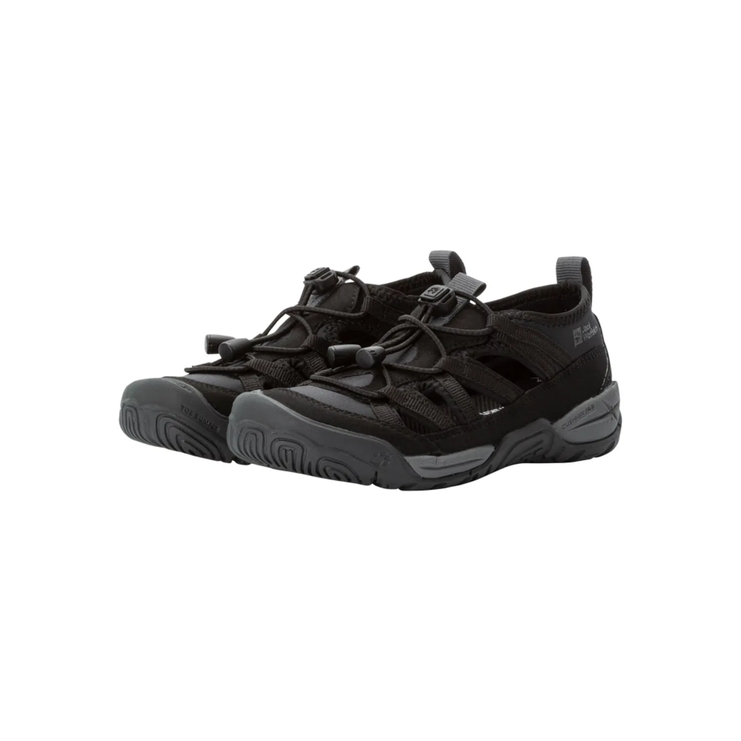 Детские закрытые сандалии VILLI SANDAL Jack Wolfskin, Black
