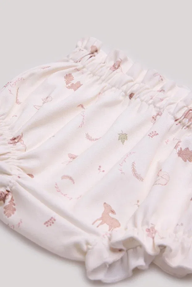 Детские шорты для девочек с принтом Layette, Patterned — фото 3