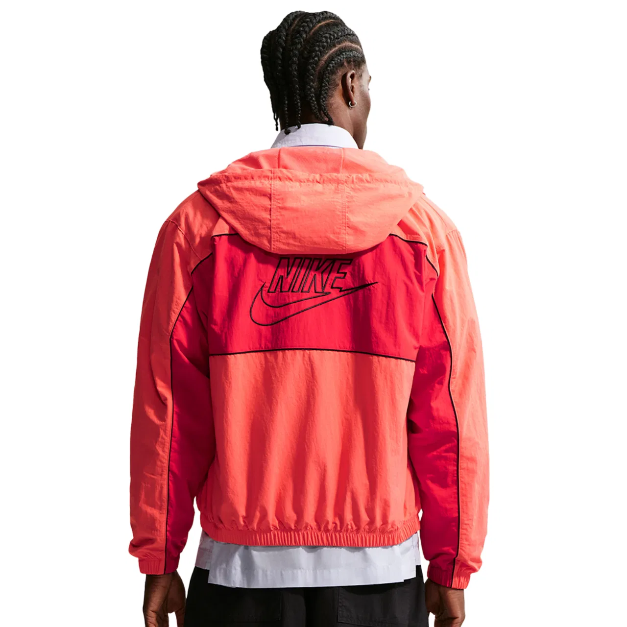 Мужская куртка Club Athlete HD Nike, цвет Magic Ember/University Red/Black — фото 2