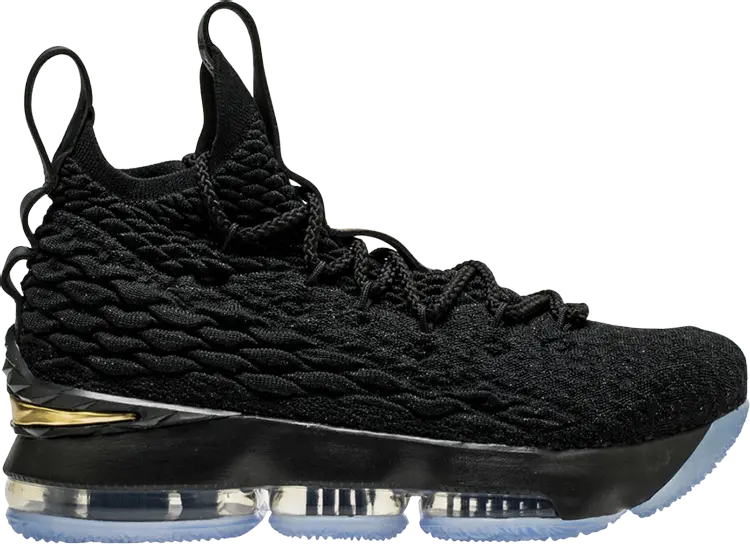 

Кроссовки Nike LeBron 15 GS 'Metallic Gold', черный