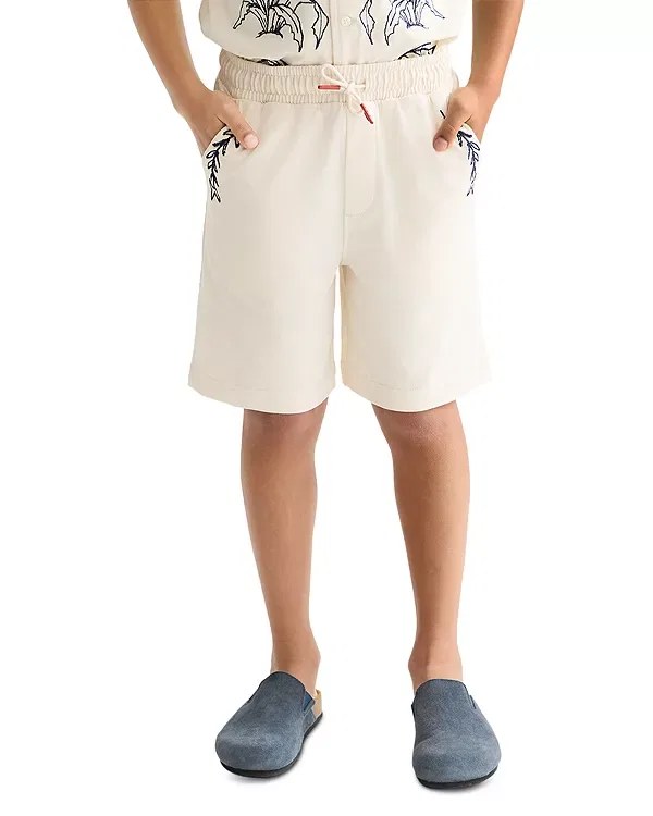 Детские шорты для мальчиков с принтом Scotch & Soda, Light Beige — фото 4