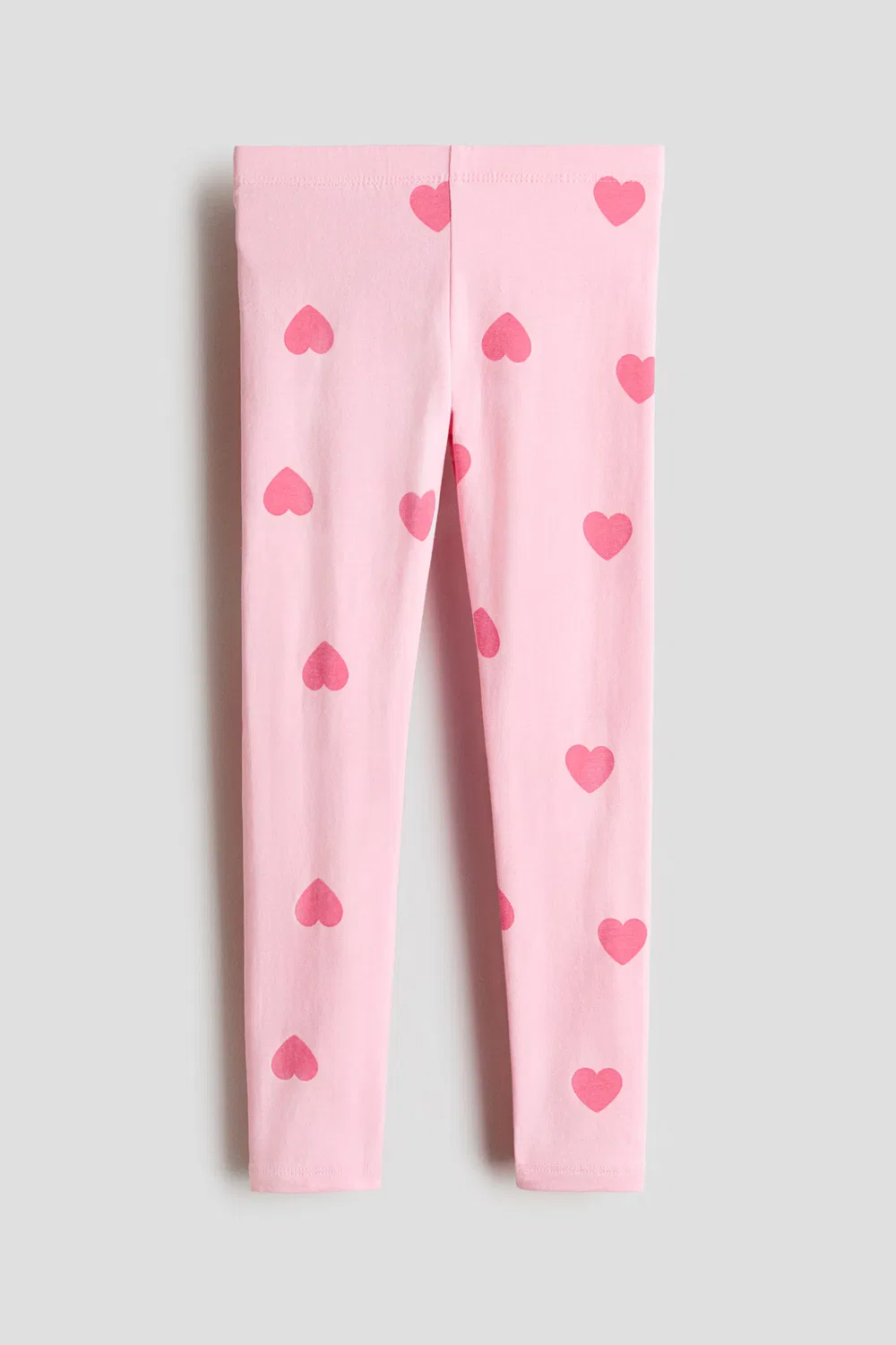 Хлопковые леггинсы H&M, Hellrosa/Herzen