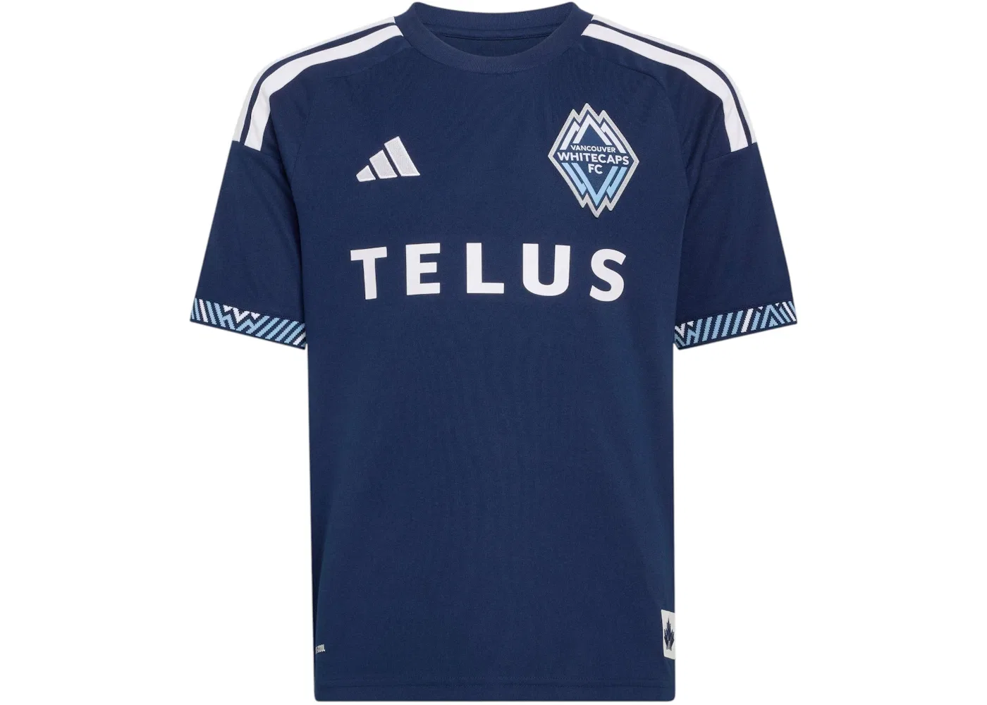 Детская футбольная джерси выездная Vancouver Whitecaps FC 26/27 Jersey Adidas, Night Indigo