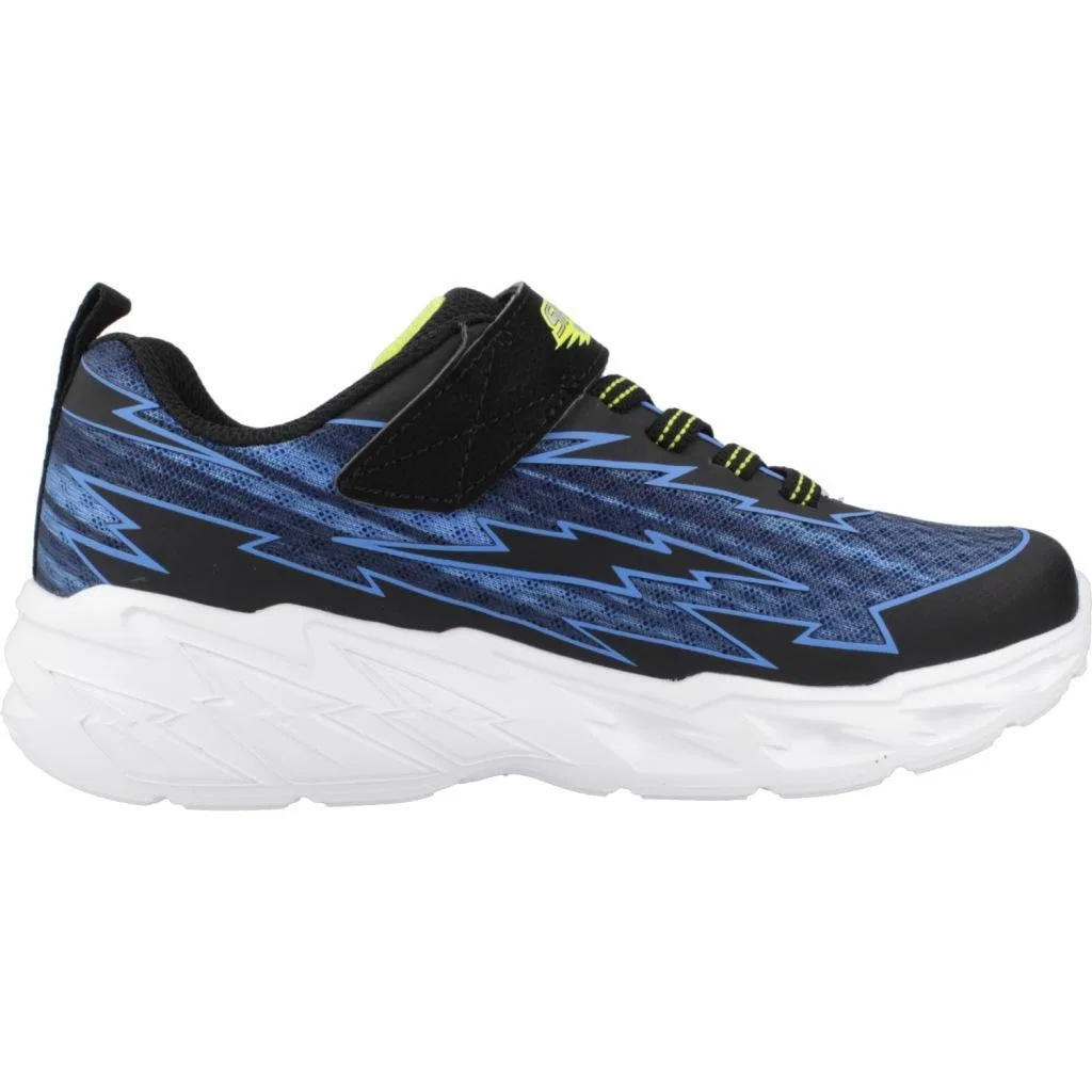 Детские кроссовки для мальчиков с подсветкой Light Storm 2.0 Bolt-Brights Skechers, Schwarz — фото 4