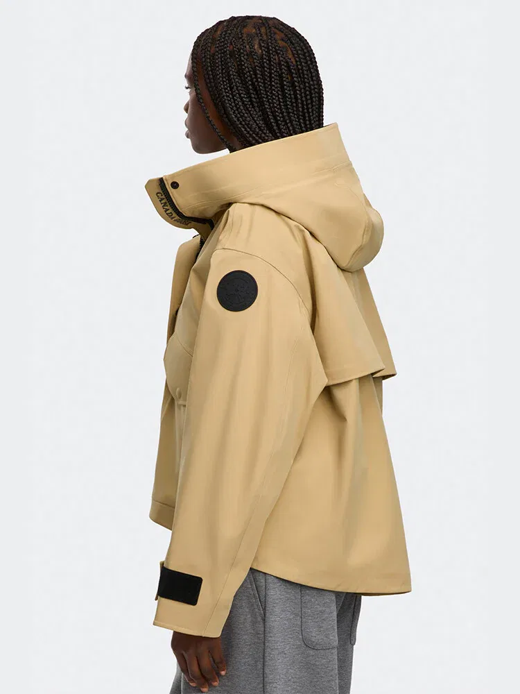 Женский дождевик Topino Rain Jacket CANADA GOOSE, Dark Beige — фото 2
