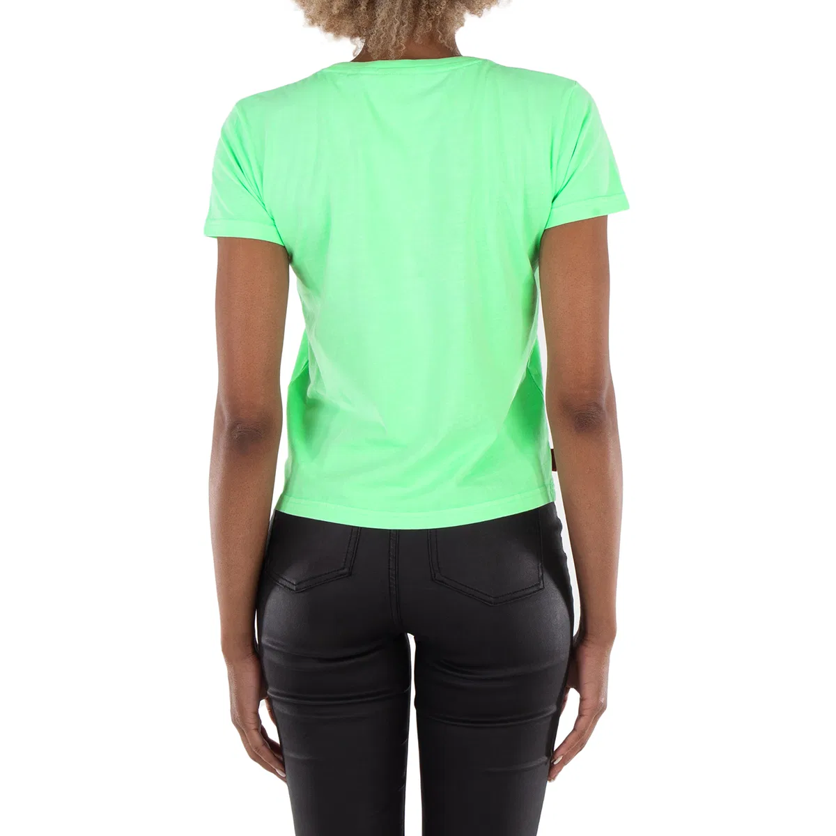 Футболка женская с принтом Vl Graphic Fitted Tee Superdry, Green — фото 4