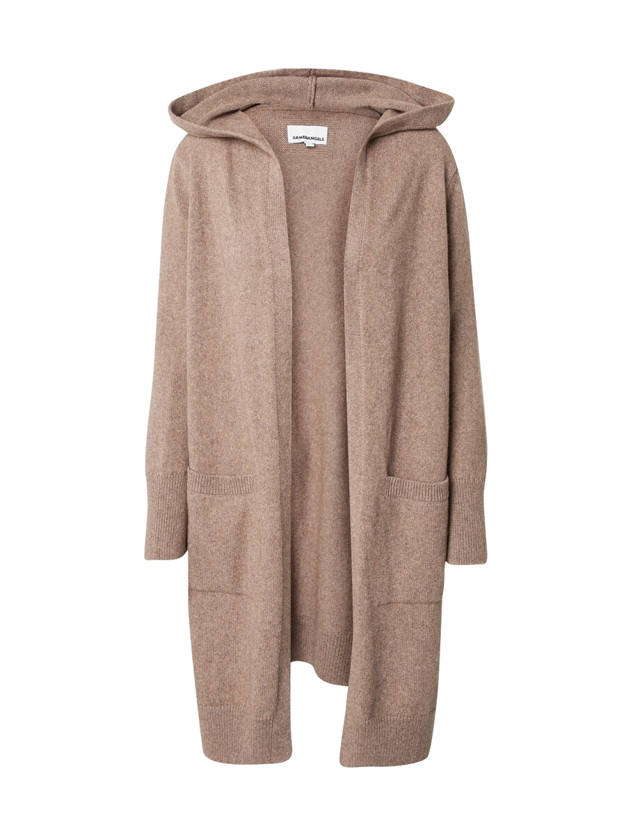 

Вязаный кардиган ARMEDANGELS Warma, цвет mottled brown