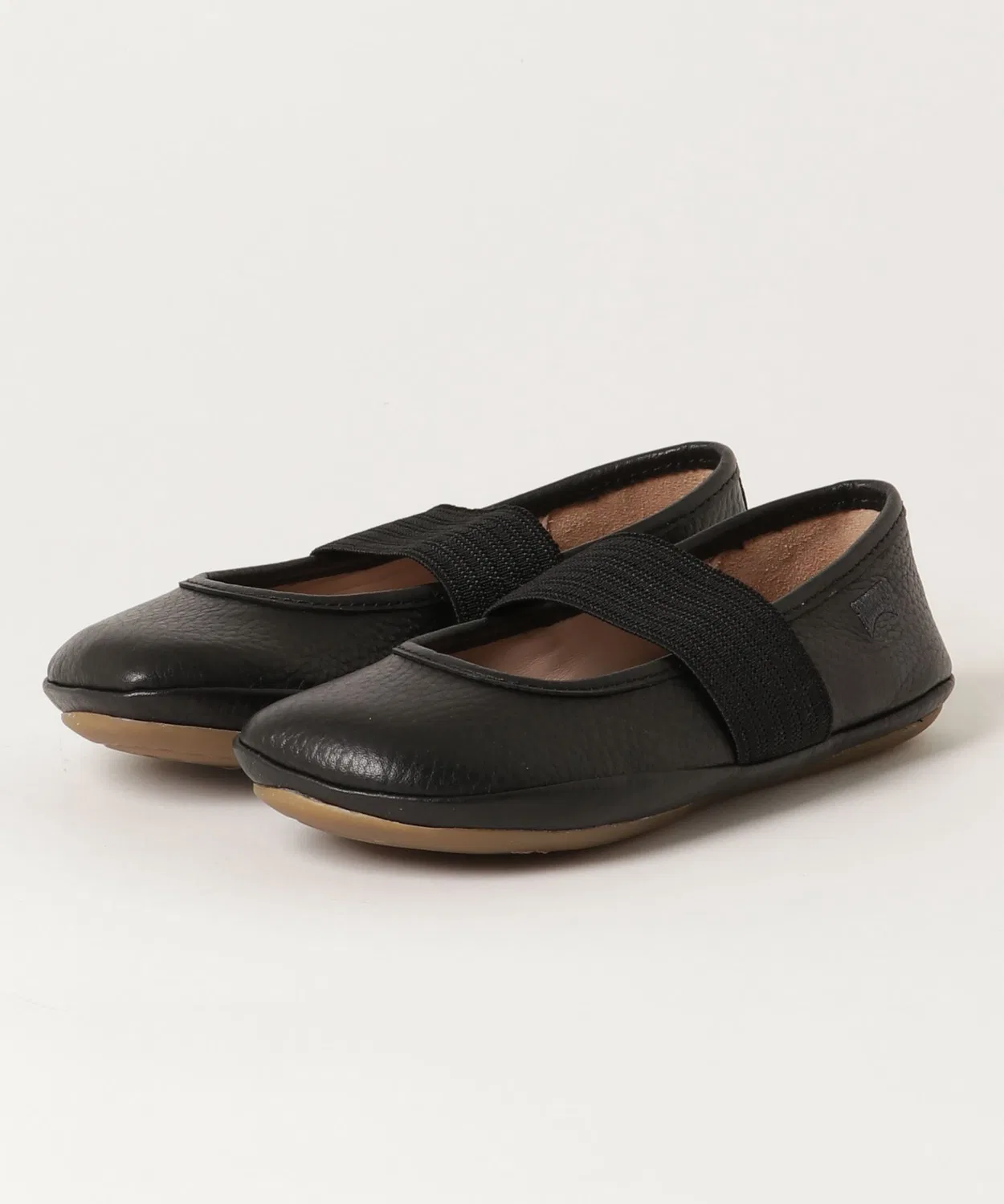 Детские балетки с широкой резинкой, модель RIGHT KIDS CAMPER, Black — фото 3
