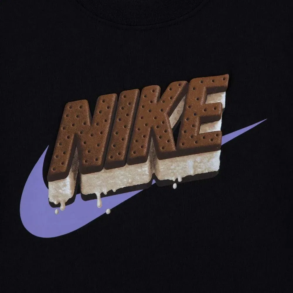 Футболка с коротким рукавом Ice Cream Sandwich Nike, черный — фото 3