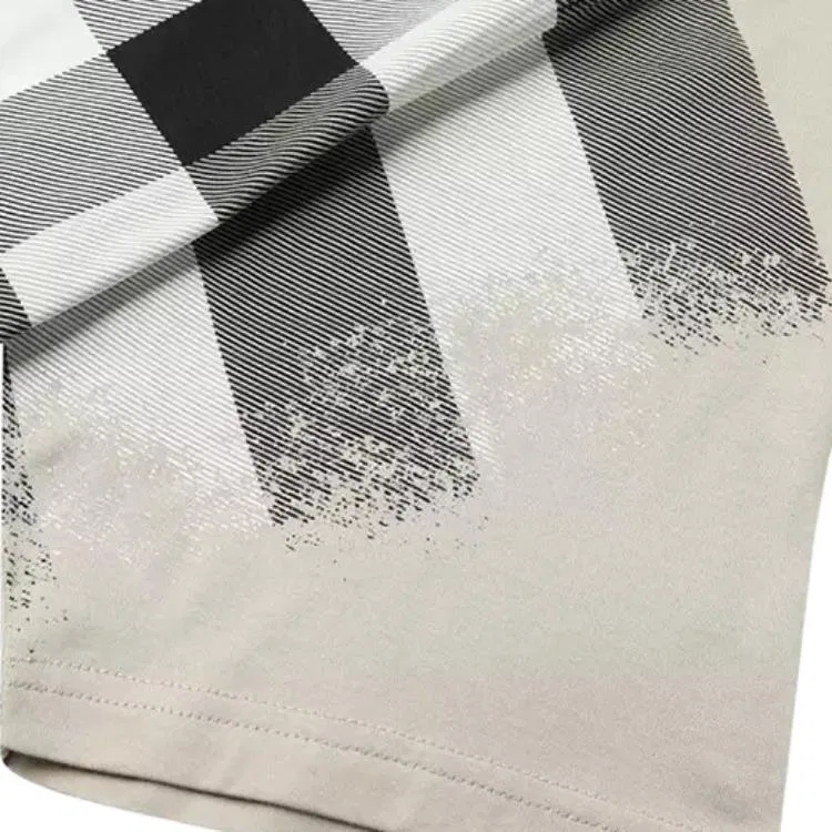 Футболка с круглым вырезом, свободный крой, Burberry, Gray — фото 4