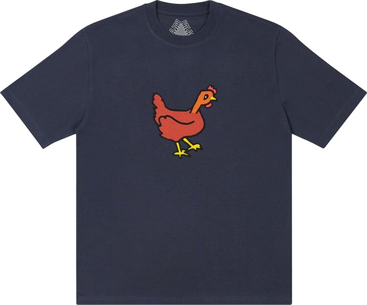 

Футболка Palace Clucking T-Shirt 'Navy', синий