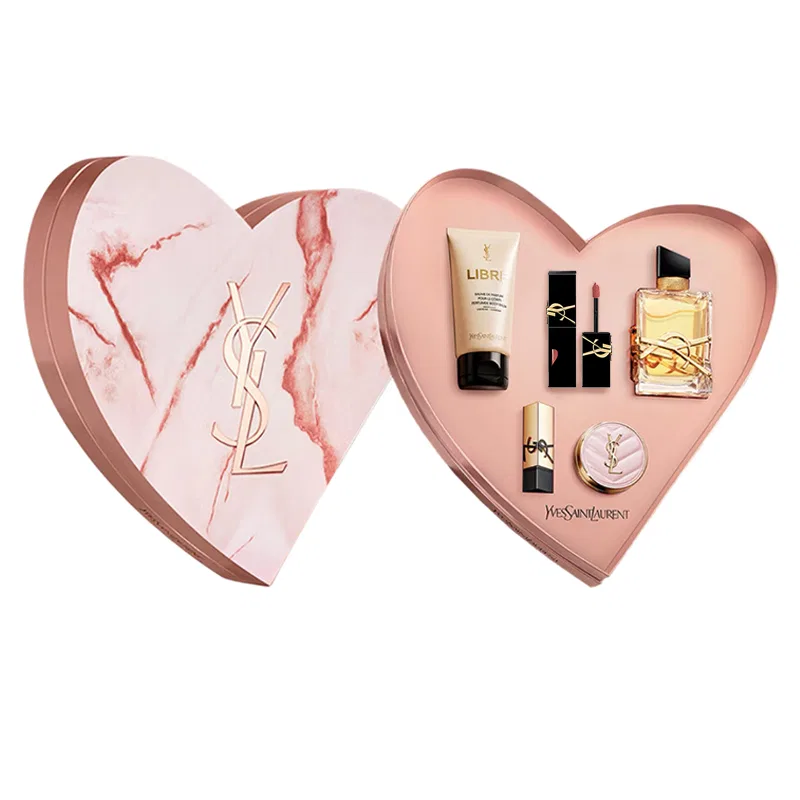 Женский парфюмерный набор Water Of Freedom Yves Saint Laurent, Pink Gold Stone Box