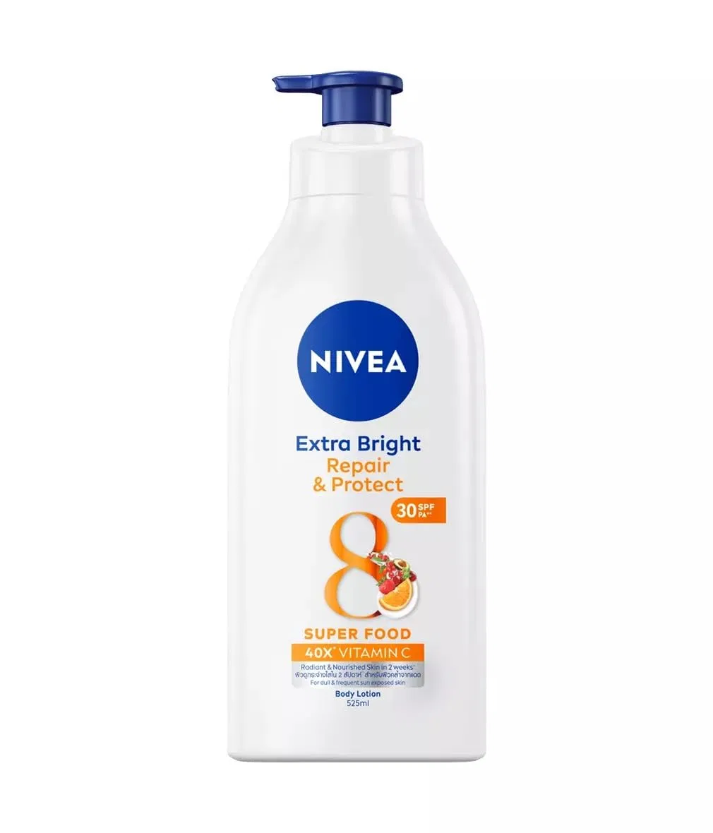 Лосьон для тела NIVEA Extra Bright Repair Protect SPF30 PA+++, 525 мл