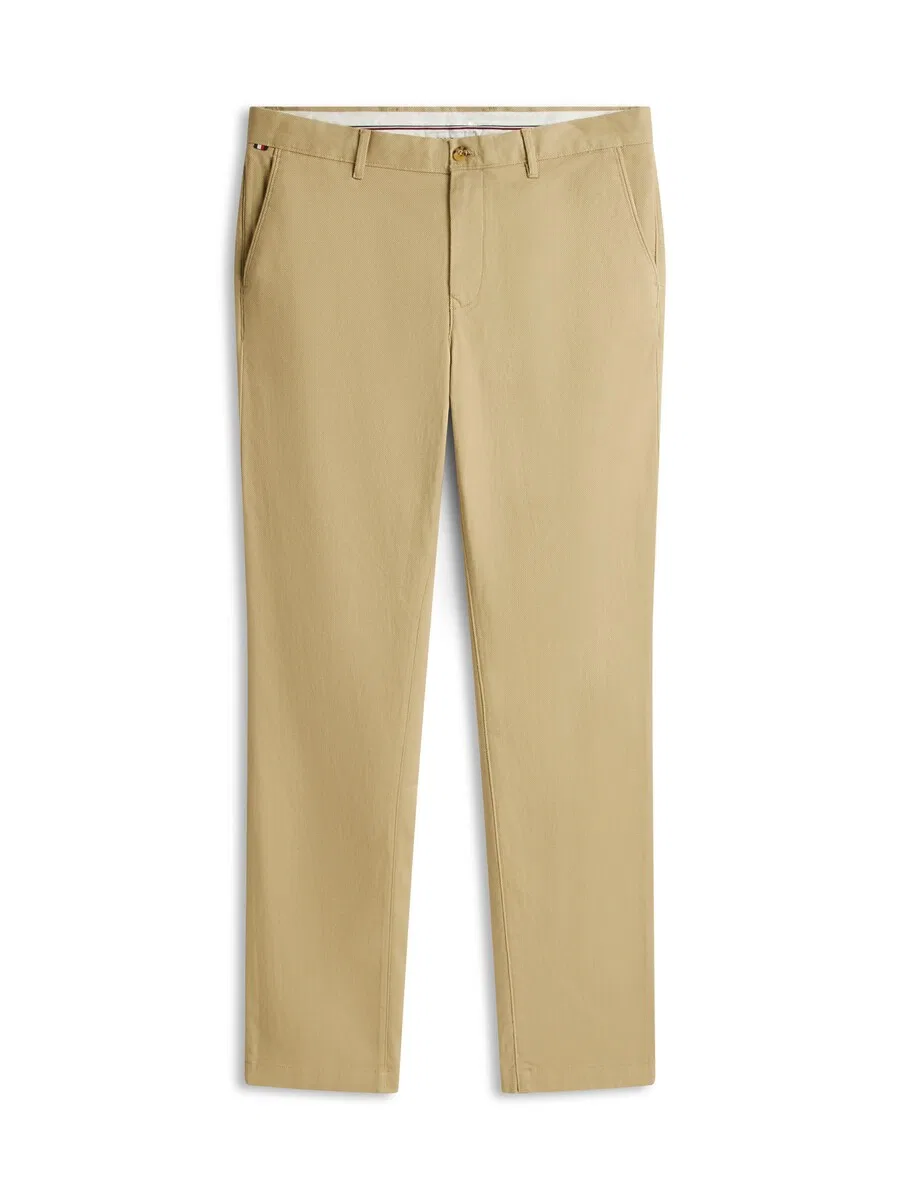 Брюки-чиносы TOMMY HILFIGER Regular 'DENTON' цвета хаки
