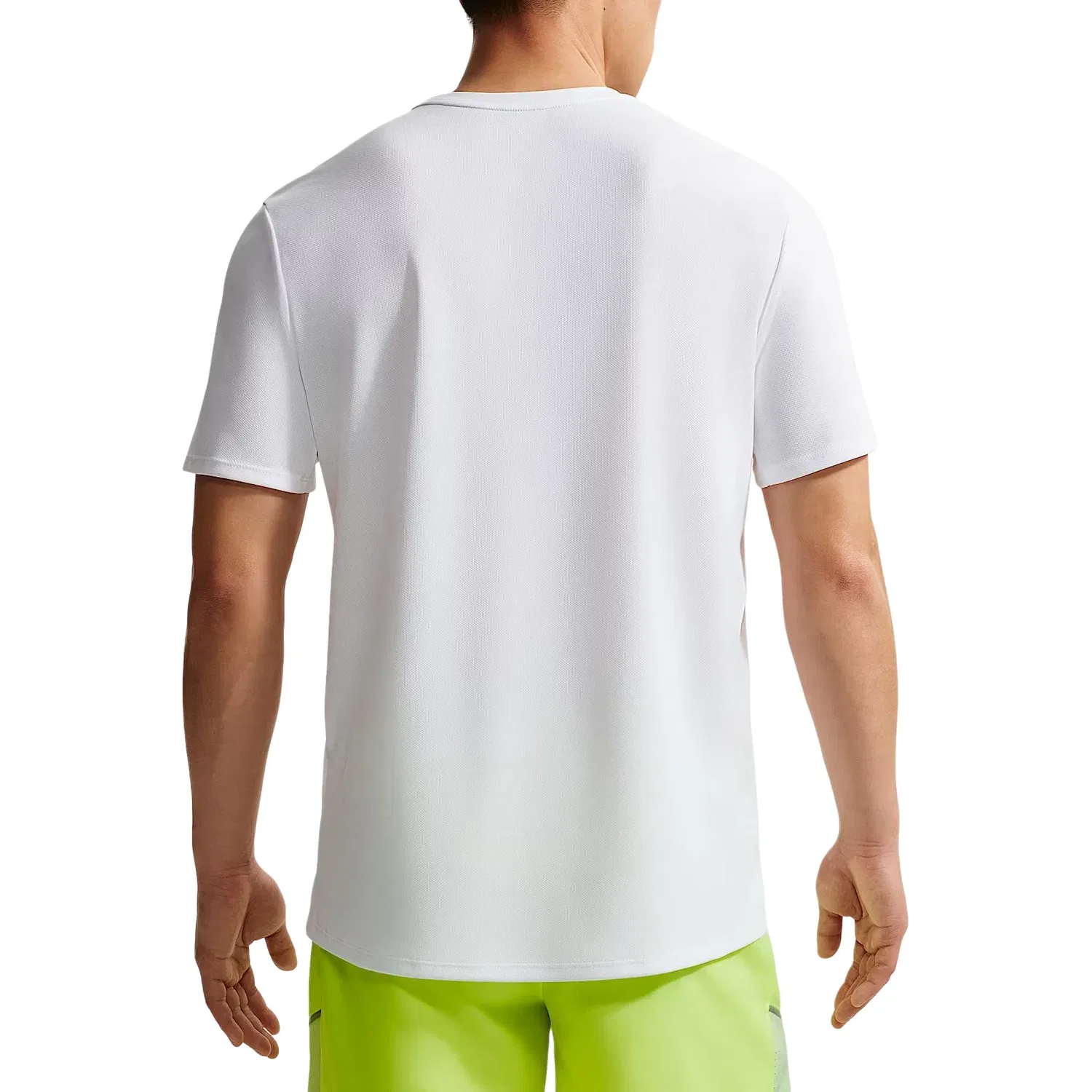 Мужская футболка Nike Miler Dri-FIT UV Protection, белый — фото 2
