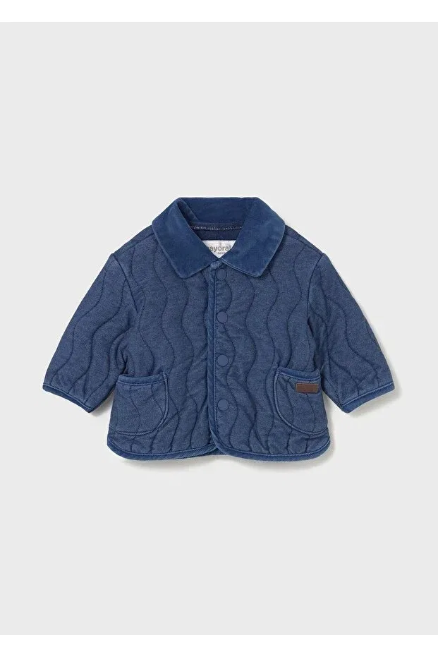 Детское пальто для девочек с длинным рукавом Mayoral, Navy Blue — фото 2