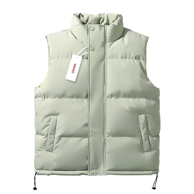 Детский жилет без рукавов MINISO, Official Pea Green
