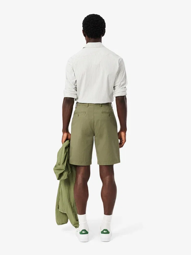 Шорты Bermuda Twill Chino LACOSTE, Khaki — фото 3