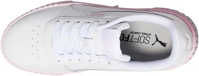 Детские кроссовки для девочек с градиентом Carina 2.0 PUMA, White — фото 4