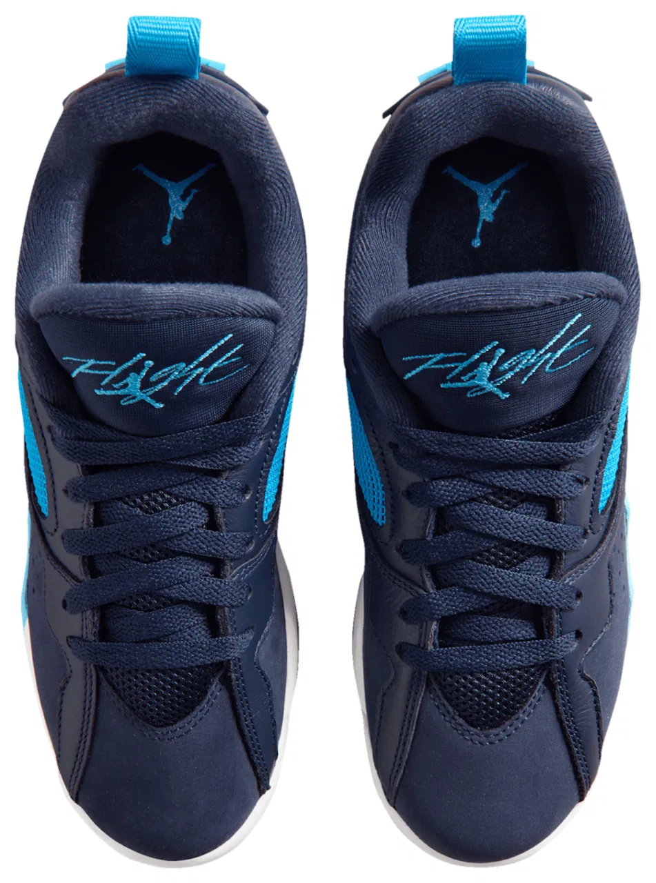 Кроссовки для мальчиков MVP 92 Jordan, цвет Obsidian/Dk Powder Blue/White — фото 4