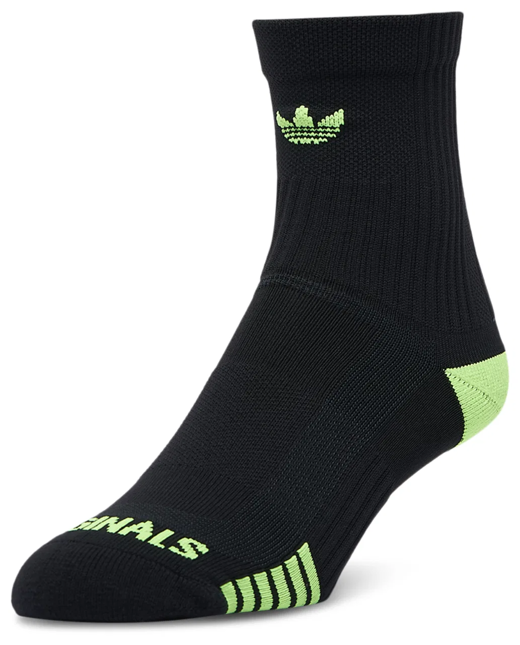 Мужские носки Trefoil 3 Pack Tech Quarter Socks Adidas, цвет Black/Multi — фото 4
