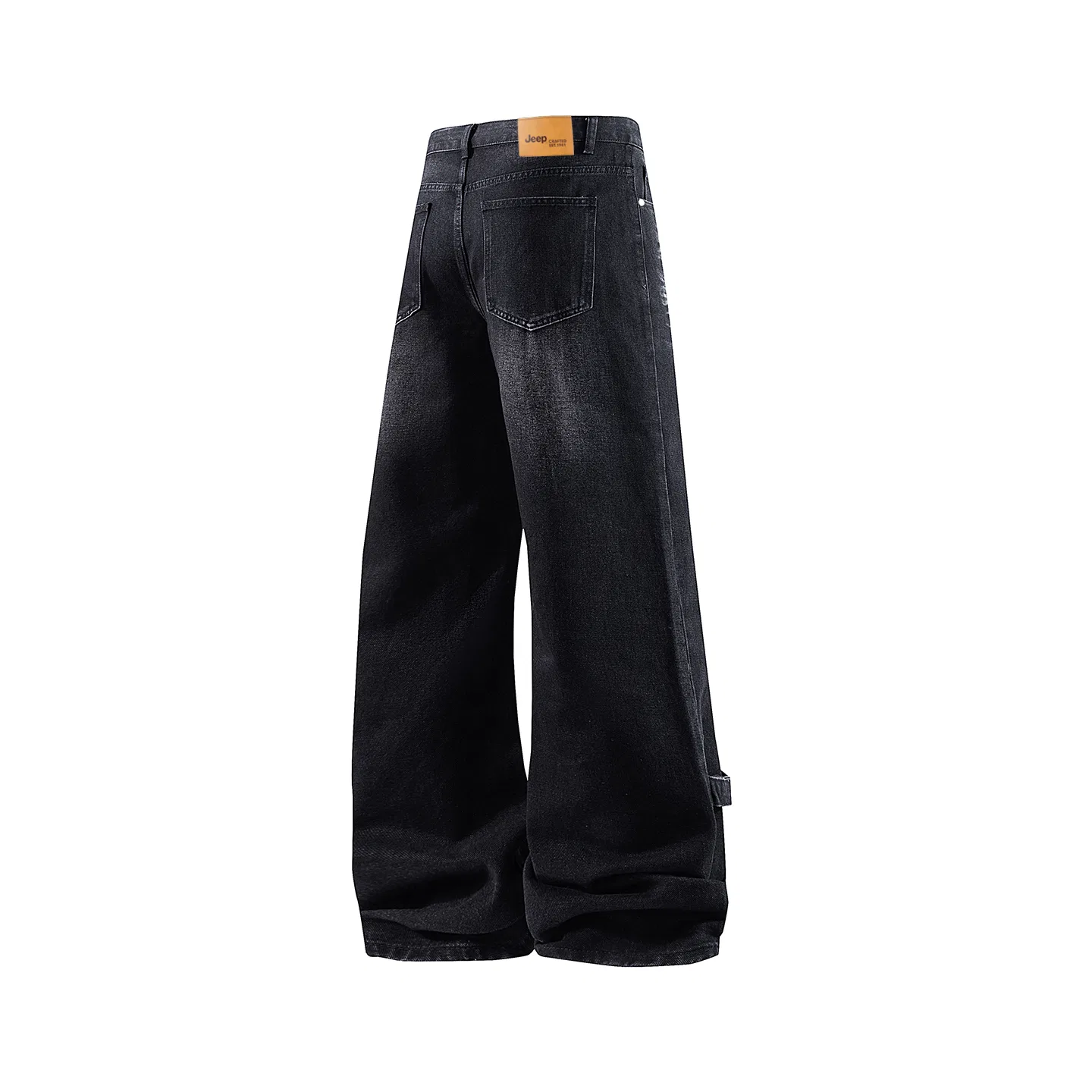 Детские джинсы свободного кроя Jeep Urban Casual Jeans, Black Gray — фото 3