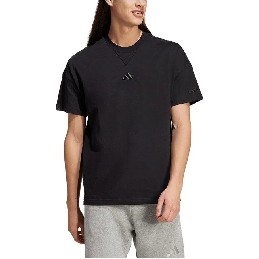Футболка с длинным рукавом M A SZN T adidas, Черный — фото 3